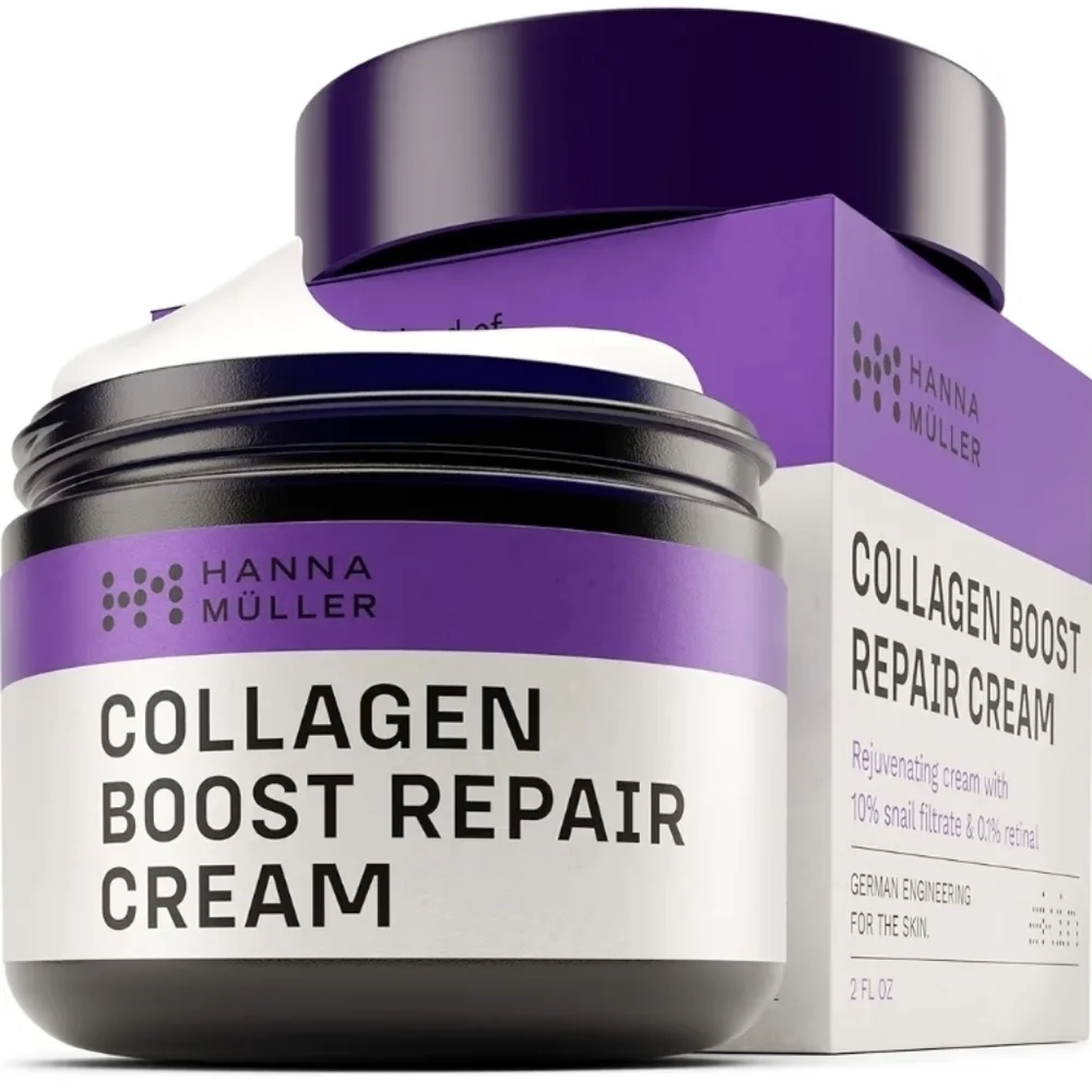 Hanna Müller Collagen Boost Cream Anti-aging Face Moisturizer NIB‎ expired 03/25